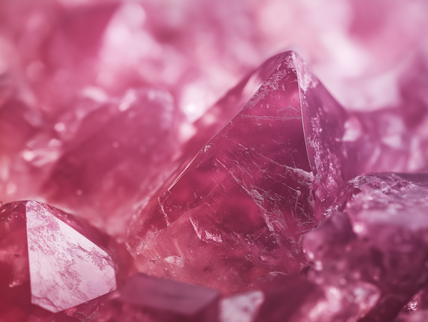 Vibrant Pink Crystals