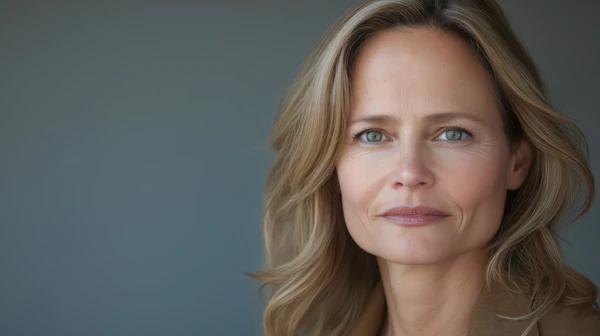 Blonde Woman Portrait