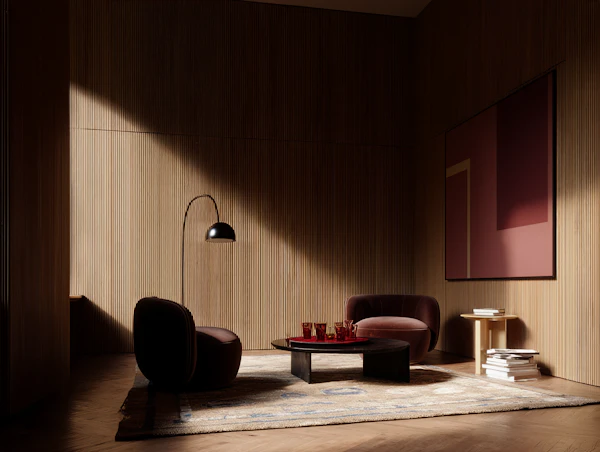 Modern Minimalist Living Room