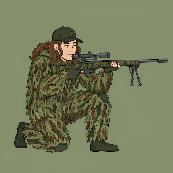 Ghillie Suit Sniper