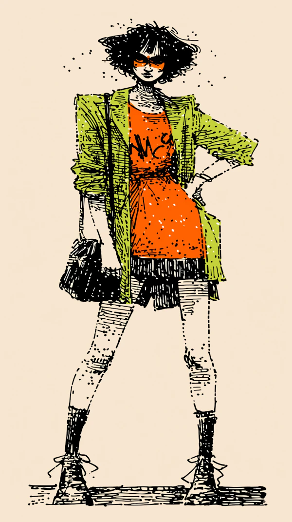 Stylized Confident Pose