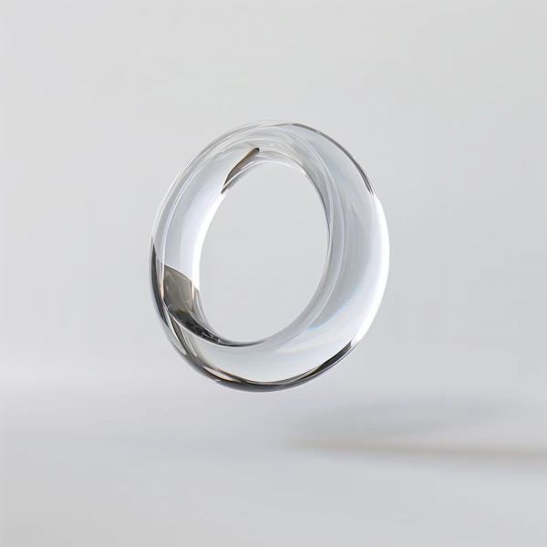 Floating Glass Torus