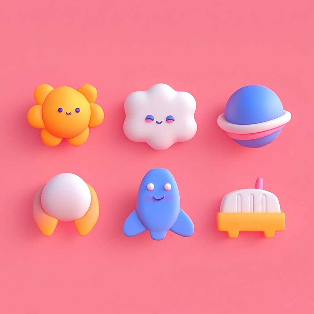 Lummi 3D - Playful Cartoon Characters Collection