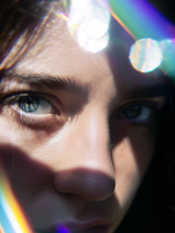 Dramatic Eye Close-Up