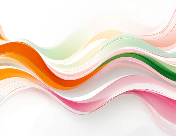 Vibrant Abstract Waves