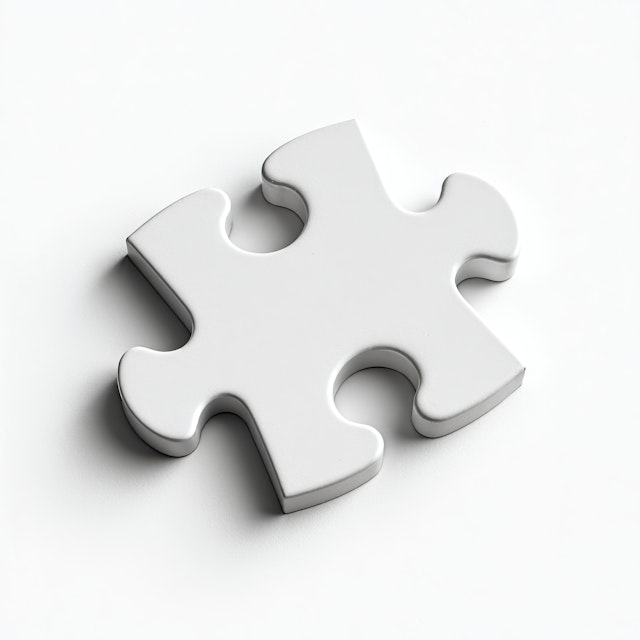 Single Puzzle Piece