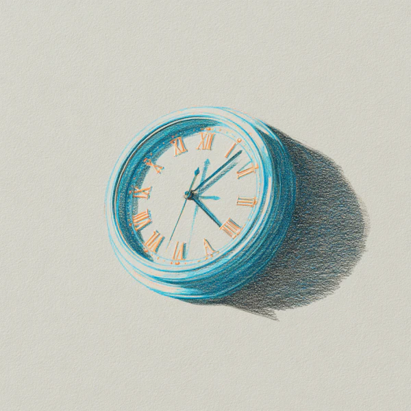 Illustrated Wall Clock