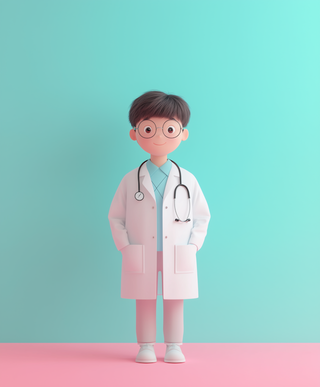 Cartoon Doctor Illustration