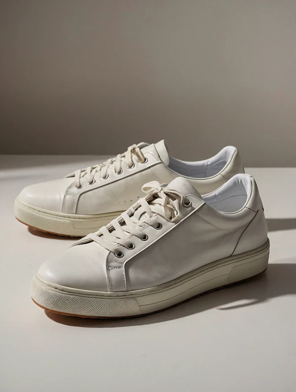 Minimalist White Sneakers