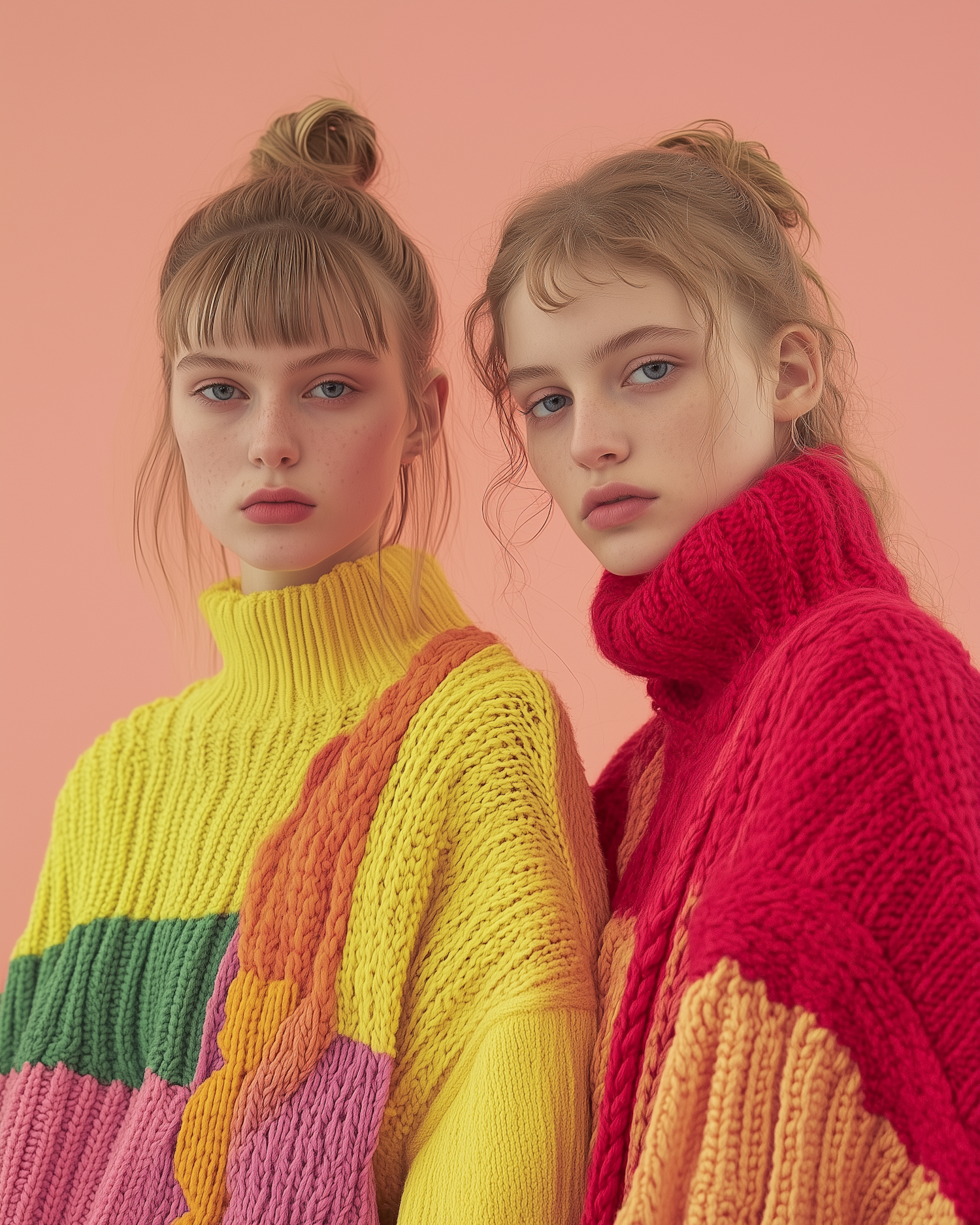 Colorful Knitwear Fashion