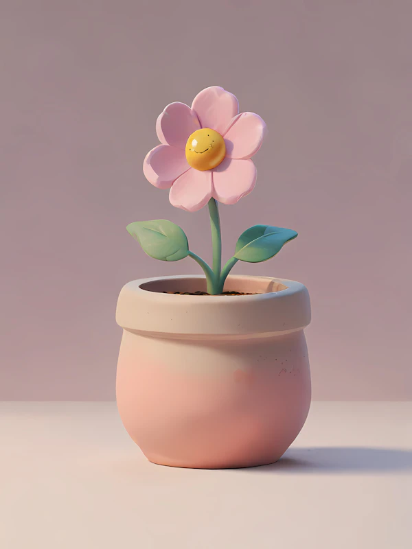 Whimsical Flower Art