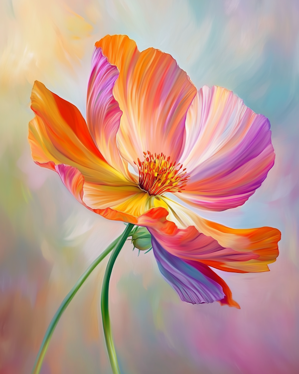 Vibrant Colorful Flower