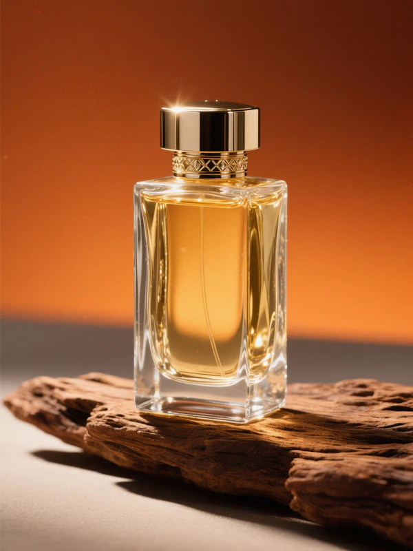 Elegant Perfume Display