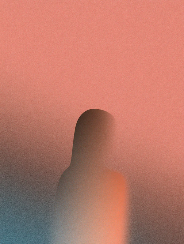 Ethereal Gradient Silhouette