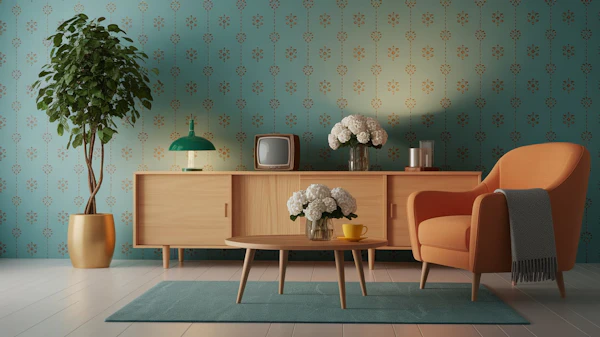 Mid-Century Living Room