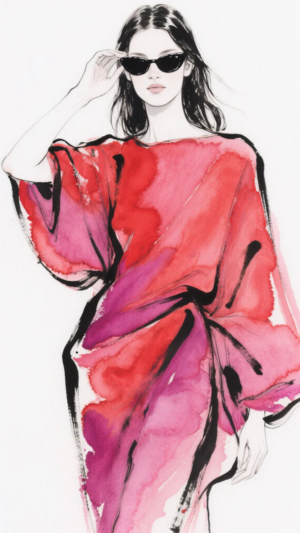 Fashion Watercolor Art