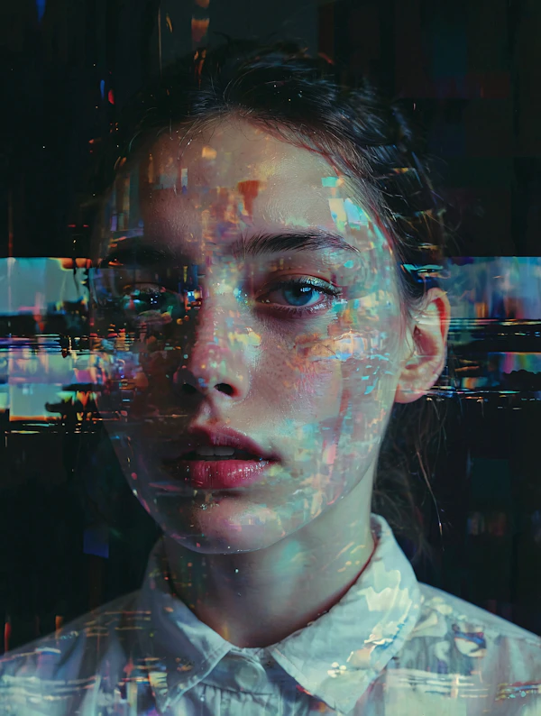 Glitched Portrait