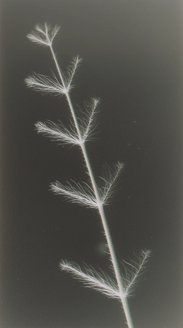 Feathery Plant Stem