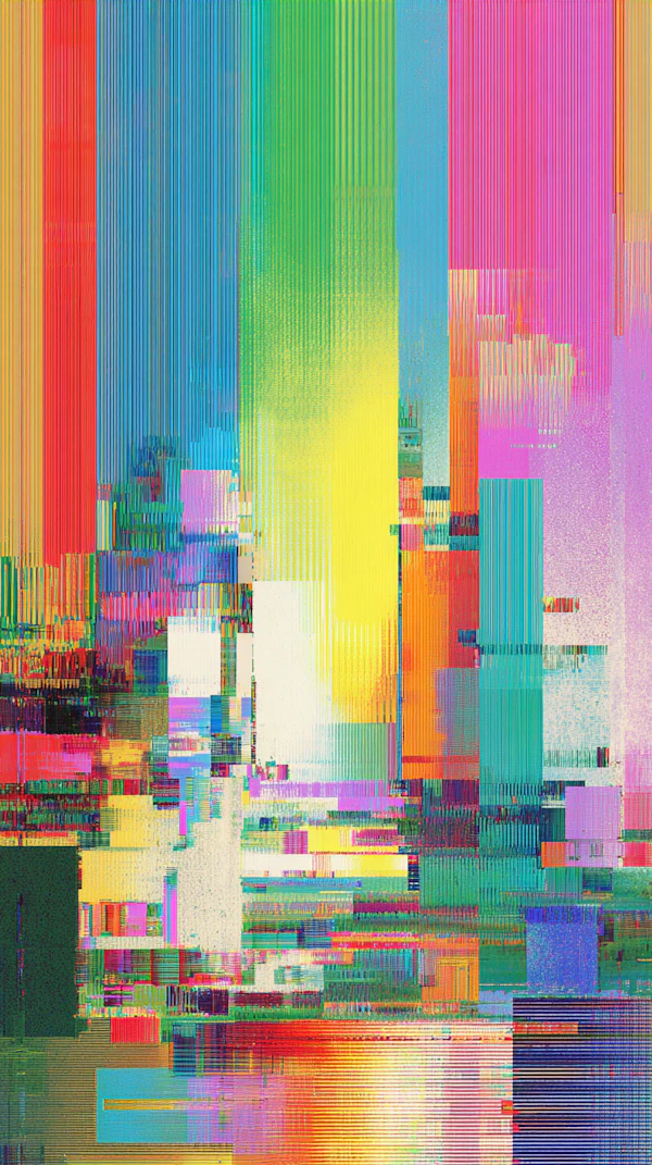 Vivid Abstract Mosaic