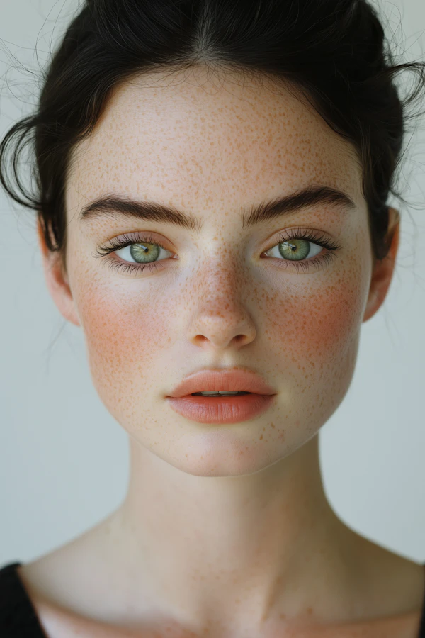 Freckled Portrait