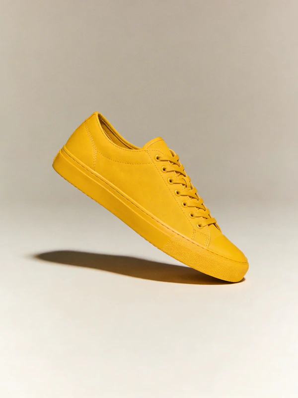 Yellow Sneaker Display