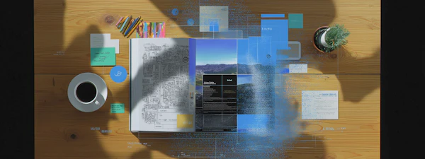 Interactive Desk Scene