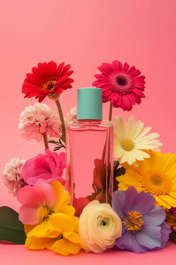 Floral Perfume Display