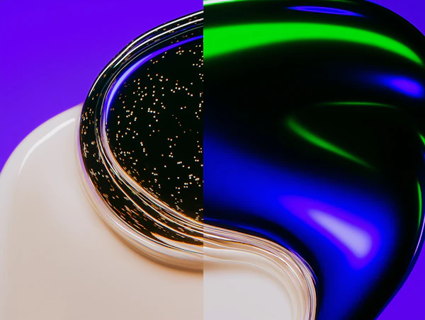 Cosmic Fluidity Art