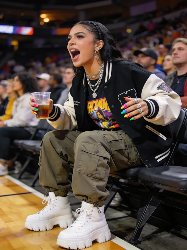 Cheering Sports Fan