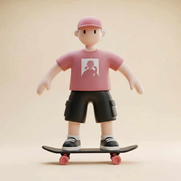 Cartoon Skater Style