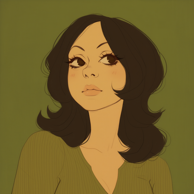 Stylized Woman Illustration