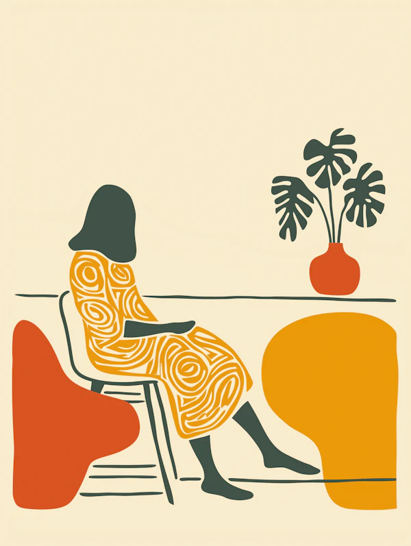 Stylized Woman Artwork