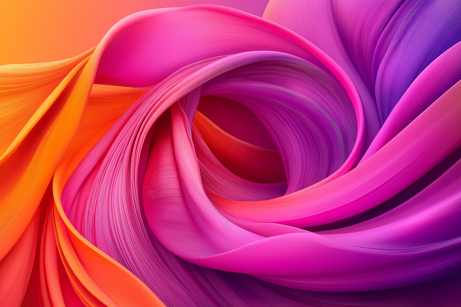 Abstract Ribbons Artwork