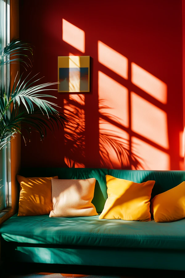 Vibrant Interior Scene