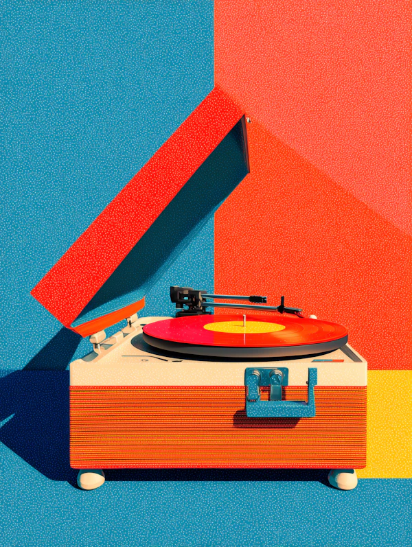 Retro Record Player