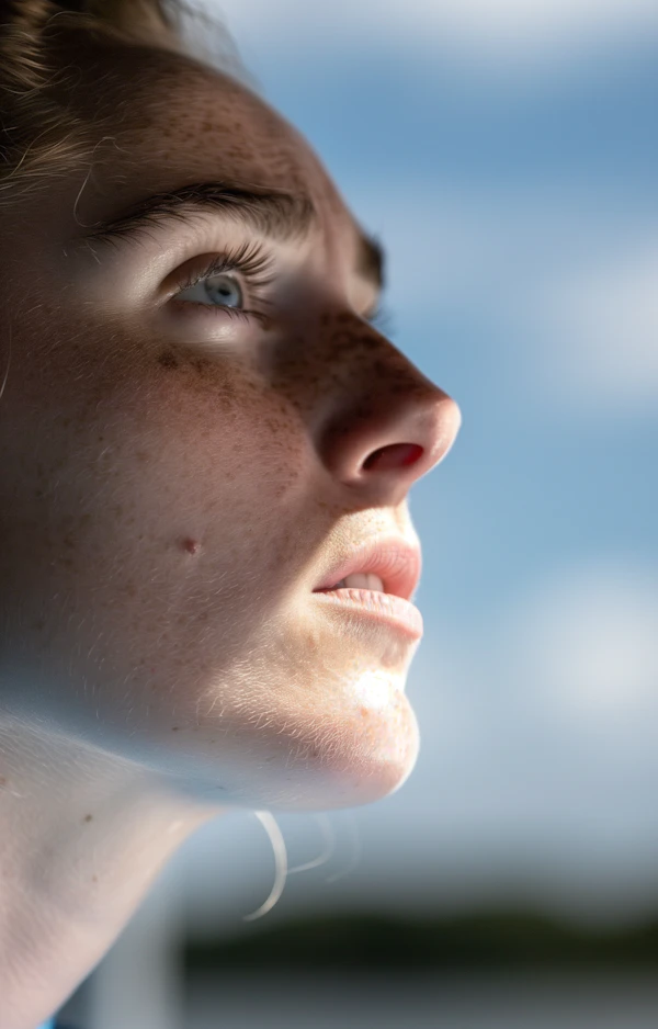 Contemplative Portrait