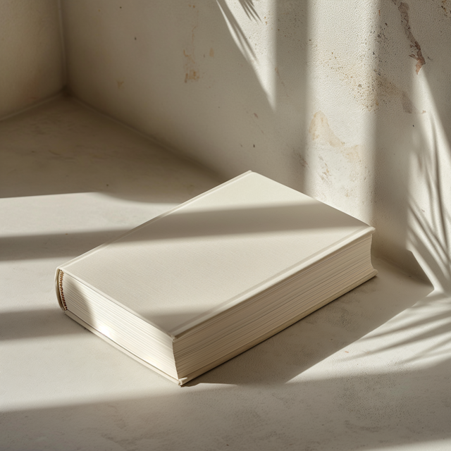 Tranquil Hardcover Book in Sunlight