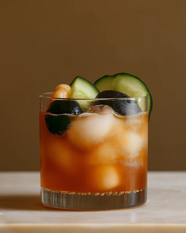 Elegant Orange Cocktail