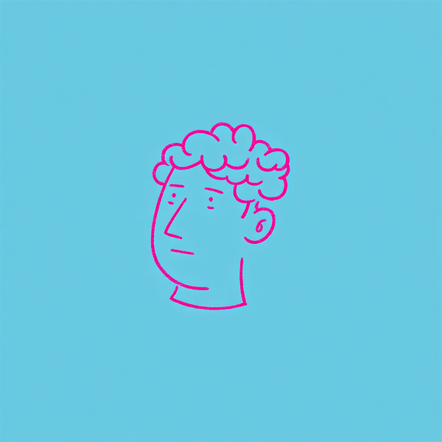 Abstract Face Illustration