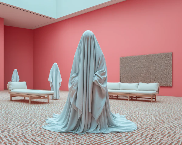 Surreal Interior Scene