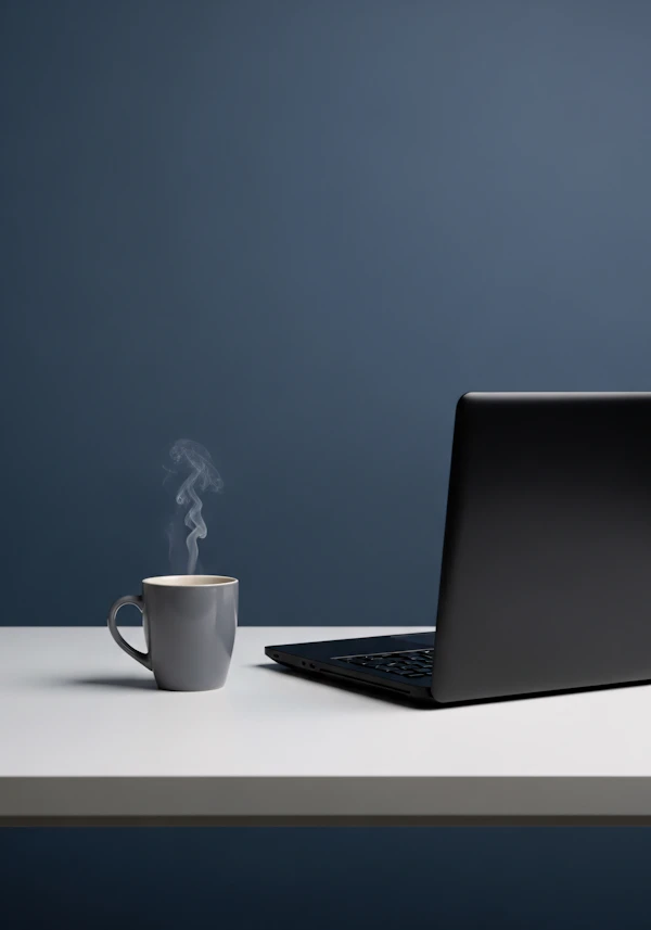 Modern Workspace Scene