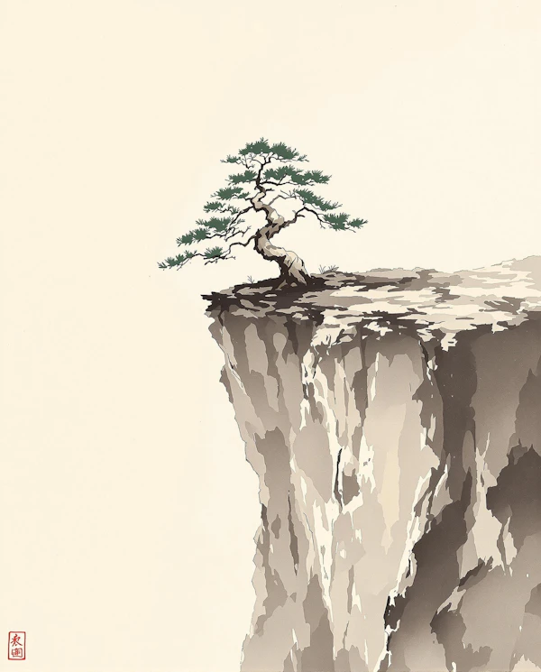Japanese Cliff Bonsai