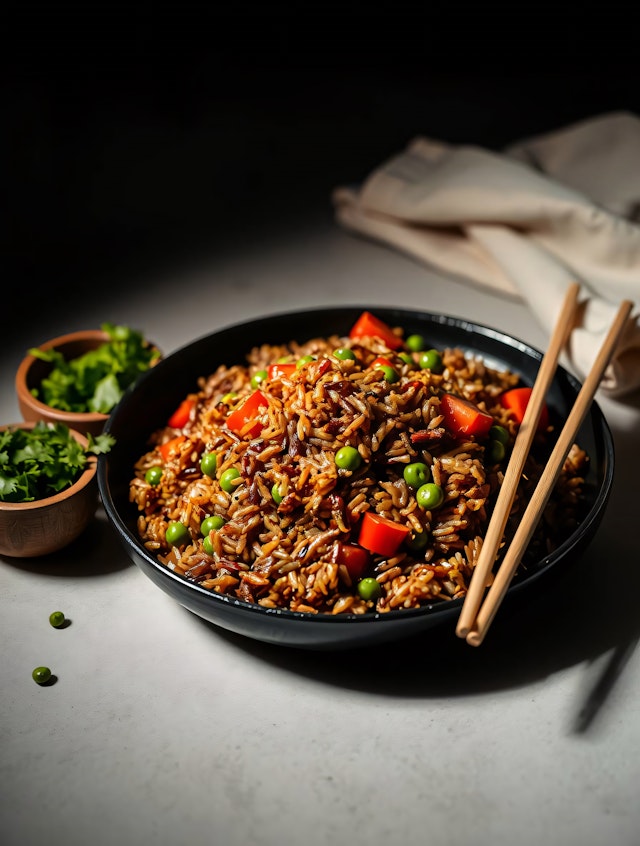 Fried Rice with Vegetables