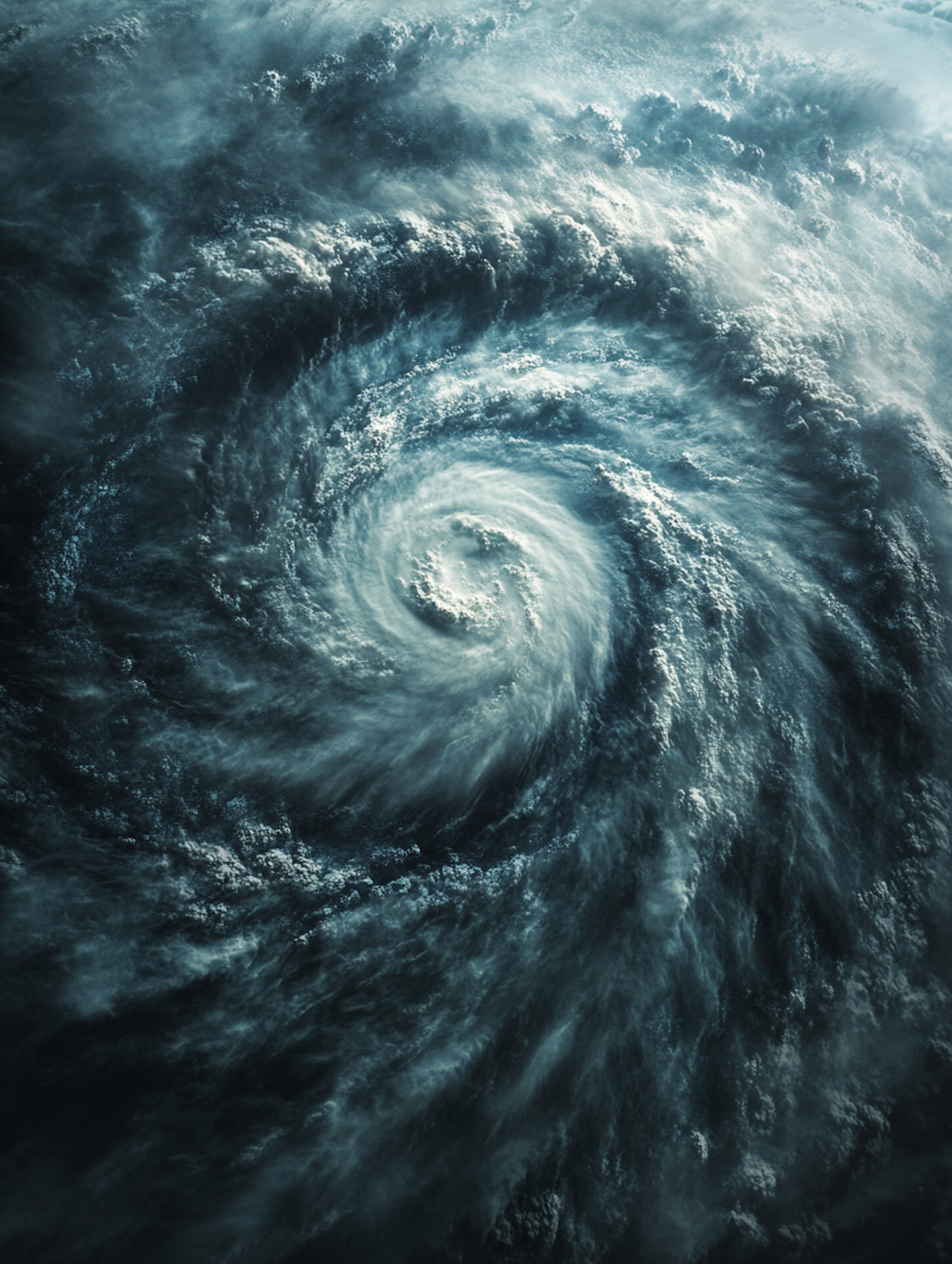 Dramatic Swirling Storm