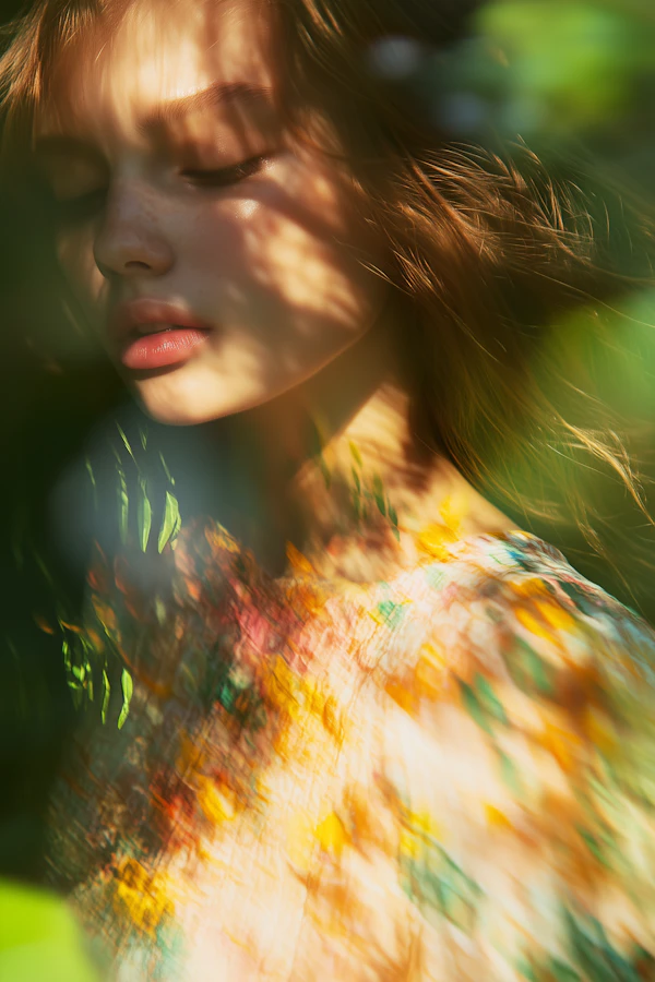 Dreamy Woman Portrait