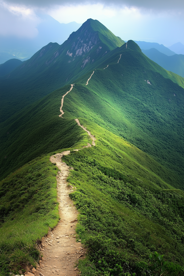 Lush Mountain Landscape