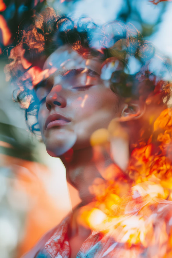Dreamy Abstract Portrait
