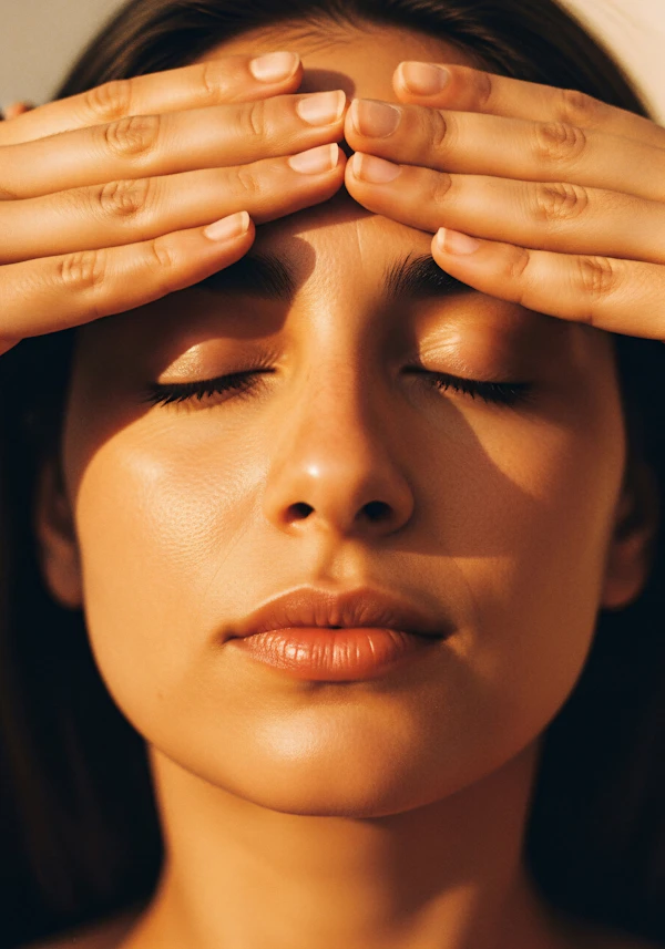 Serene Facial Close-Up