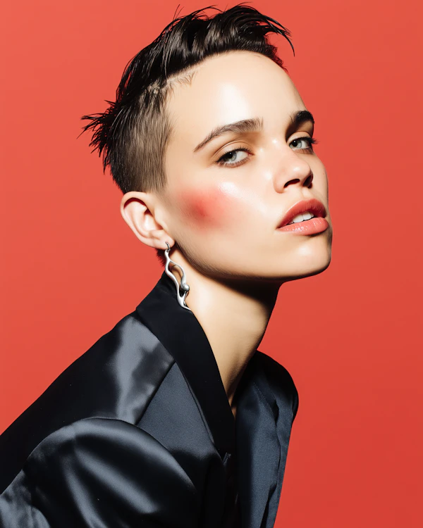 Edgy Modern Portrait