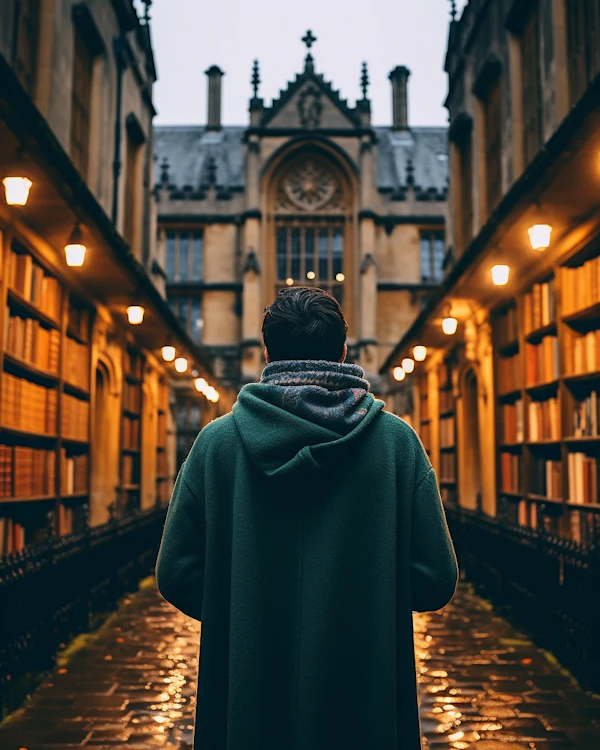 Contemplation on a Gothic Path